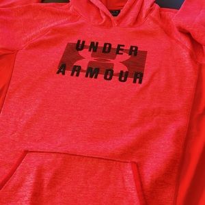 Under Armor women’s XL neon orange hoodie. Gently used.